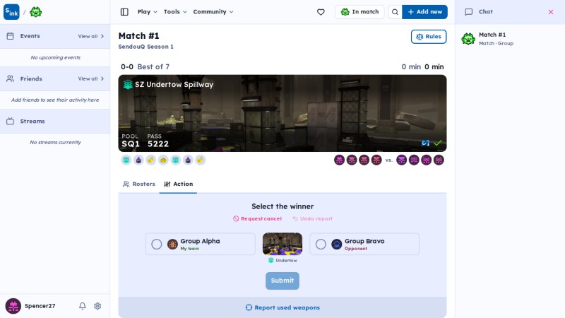 Chat sidebar