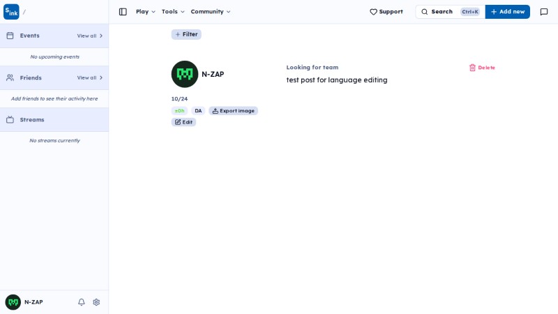 LFG page