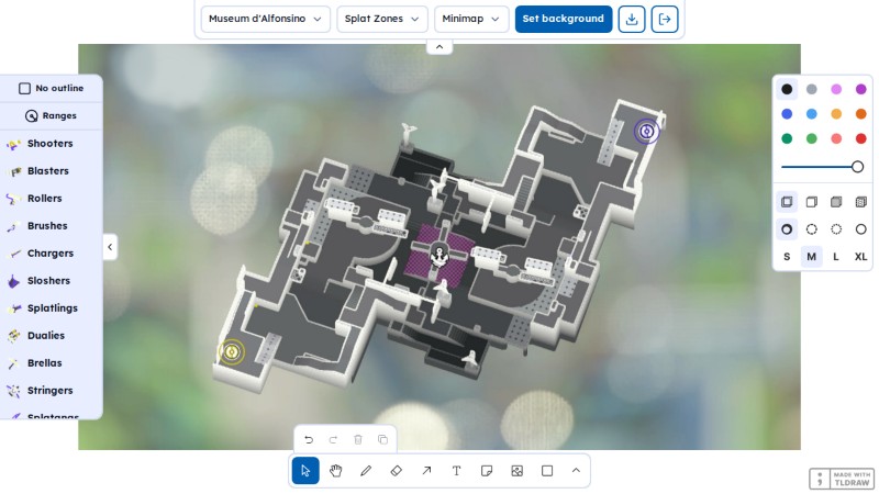 Map planner page
