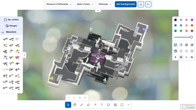 Map planner page