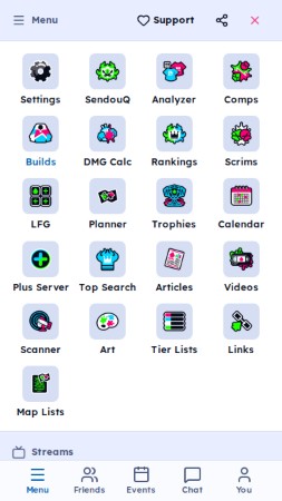 Mobile nav