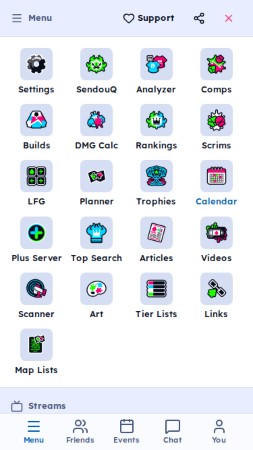 Mobile nav