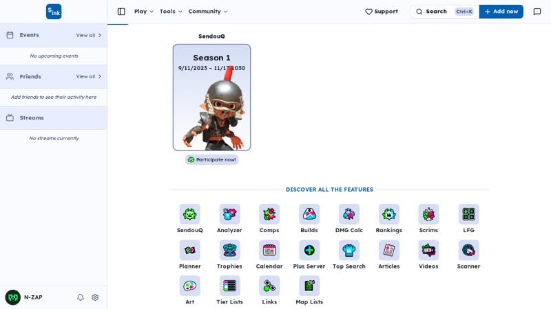 Global search dialog