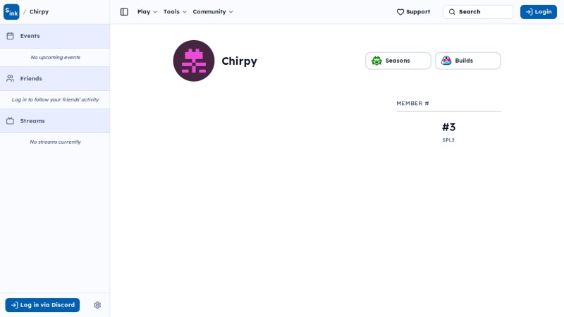 User page