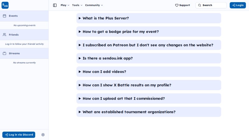 Faq page