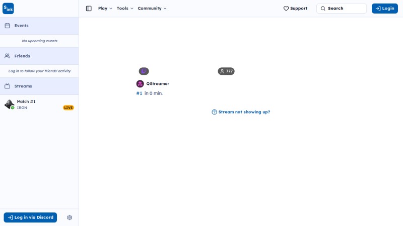 Q streams page