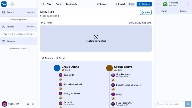 SendouQ match page