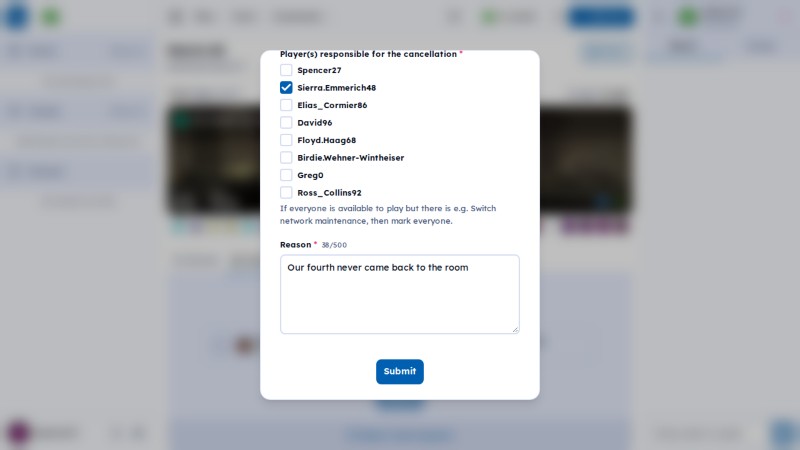 SendouQ match page