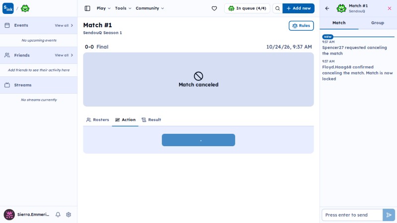 SendouQ match page