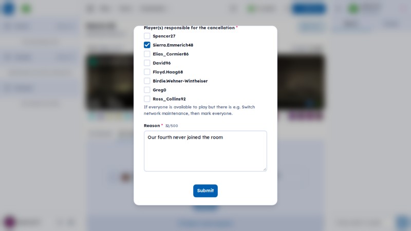 SendouQ match page