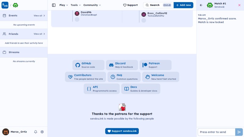 SendouQ match page