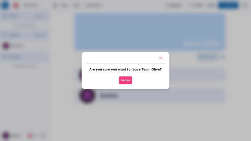 Team page