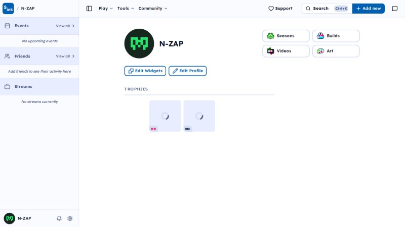 User page