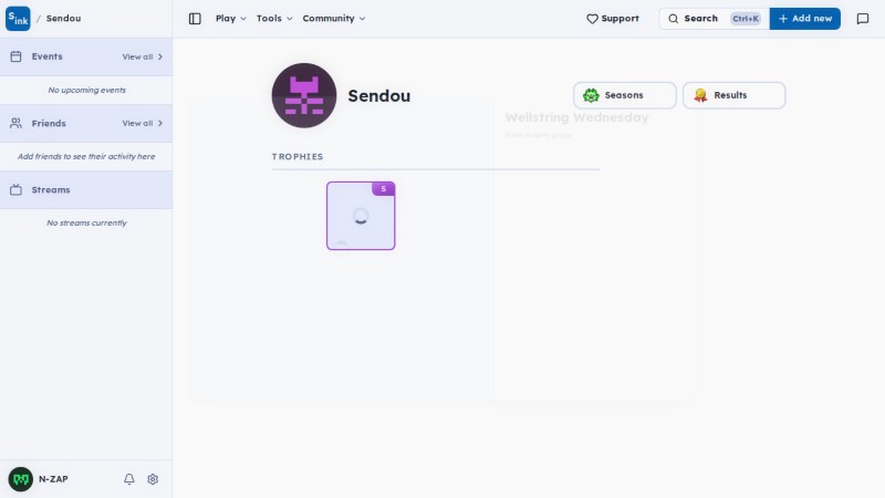 User page