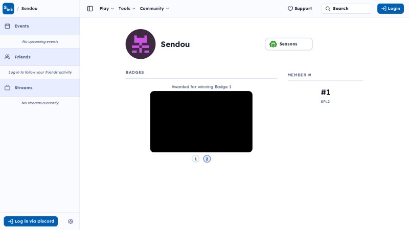 User page