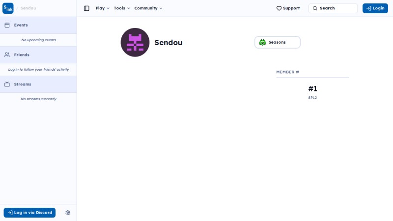User page