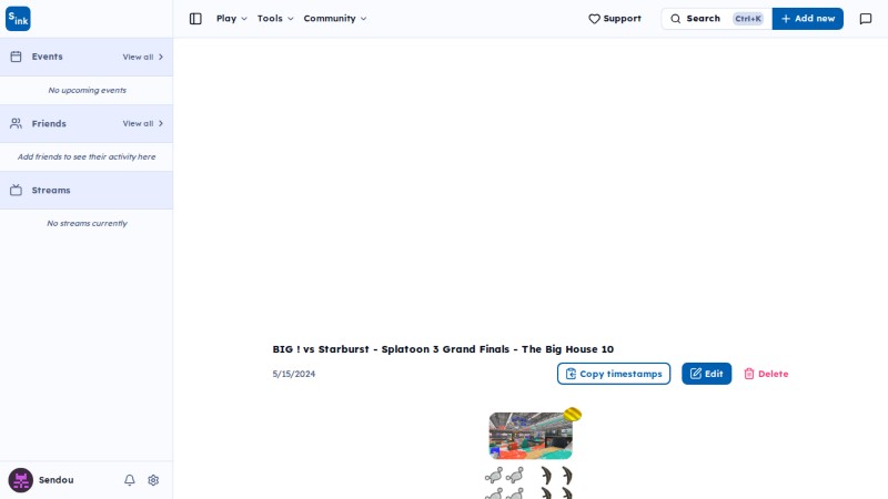 New vod page