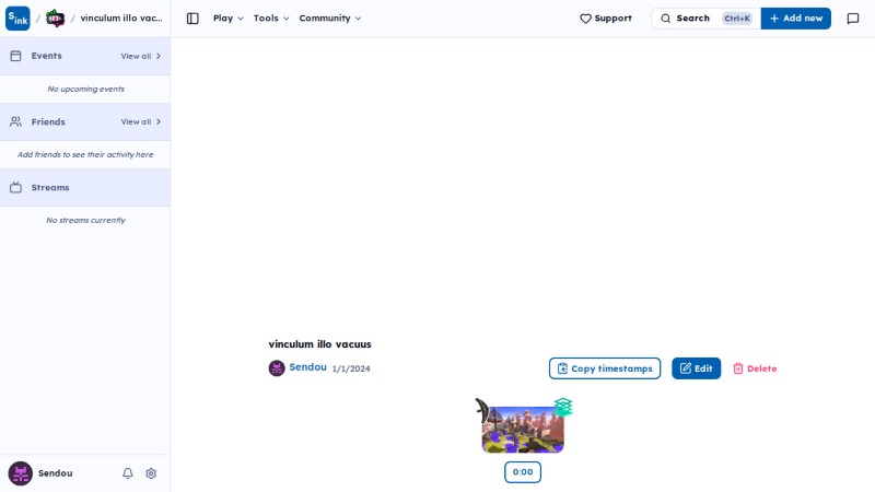 Vod page